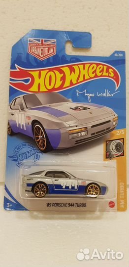 Porsche 944 Turbo 1:64 Hot Weels