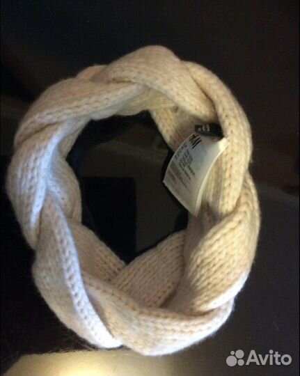 Новая повязка на голову шерстяная бренд H&M