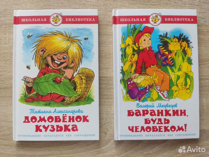 Книги для младшего и среднего школьного возраста