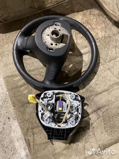 Руль с подушкой air bag vw golf plus
