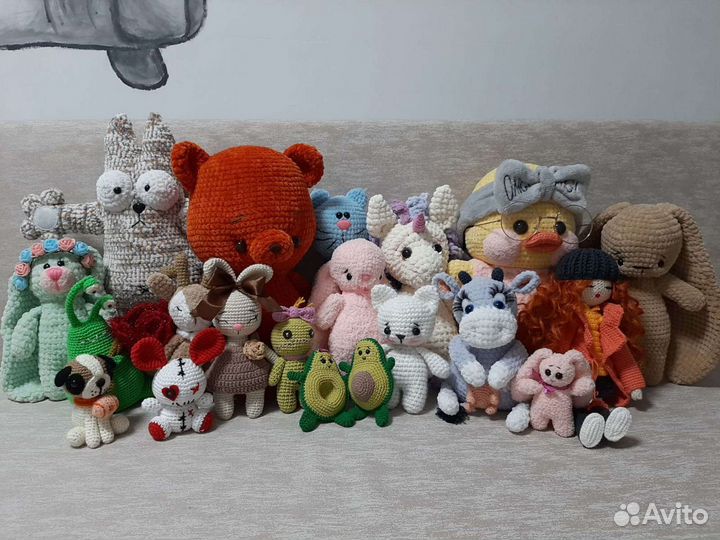 Вязаные игрушки амигуруми