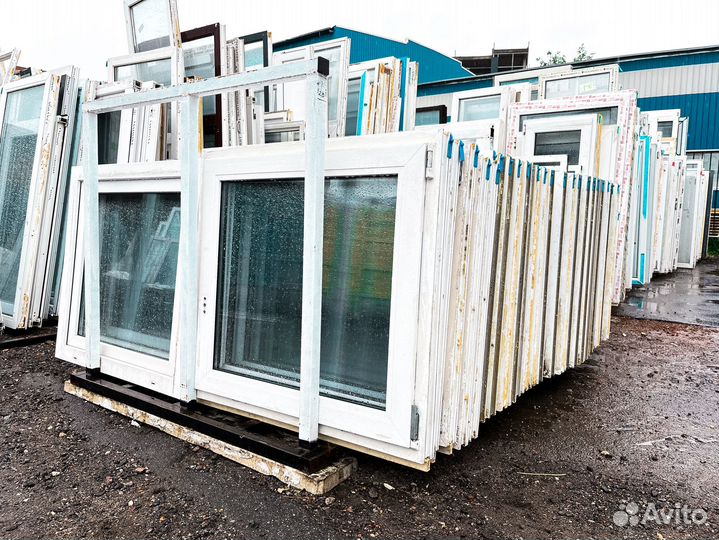 Пластиковые Окна и двери пвх бу