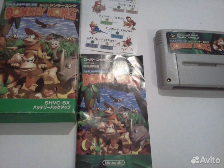 Snes Nintendo Super Donkey Kong