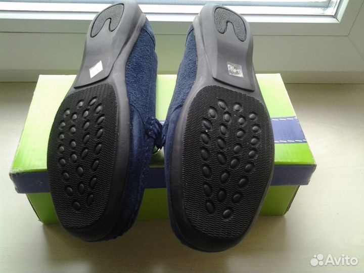 Туфли женские натур кожа-велюр Zenden