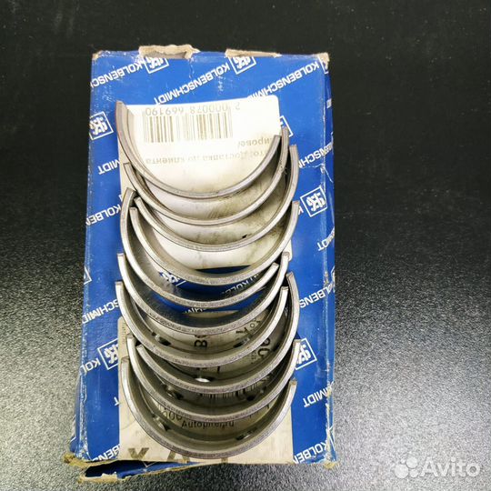 Вкладыши коренные +0.75 Рено