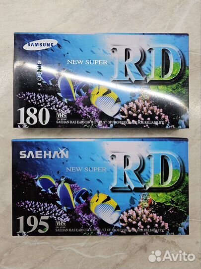 Кассеты VHS новые