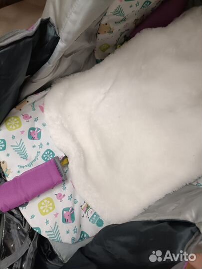 Детские санки коляска