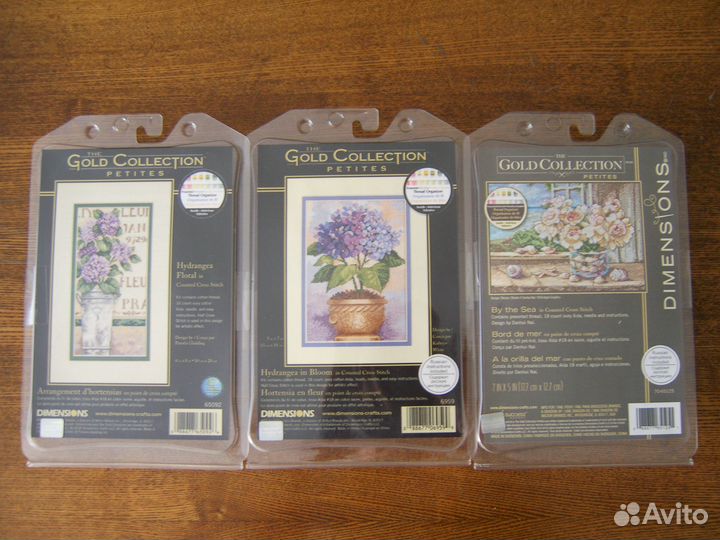 Наборы для вышивания Dimensions петит (мини) голд