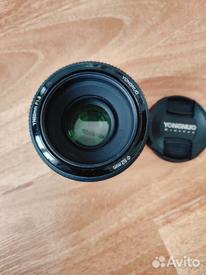 Объектив yongnuo 50mm f1 8