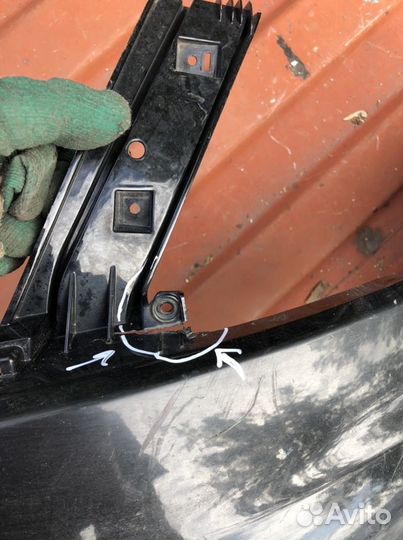 Бампер передний Kia Rio 3