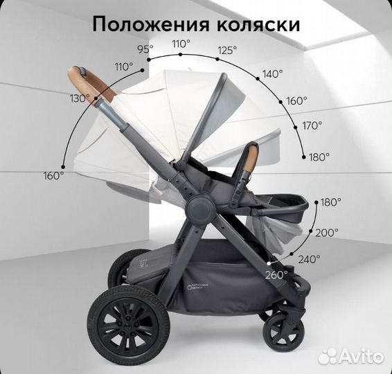 Коляска happy baby 2 в 1