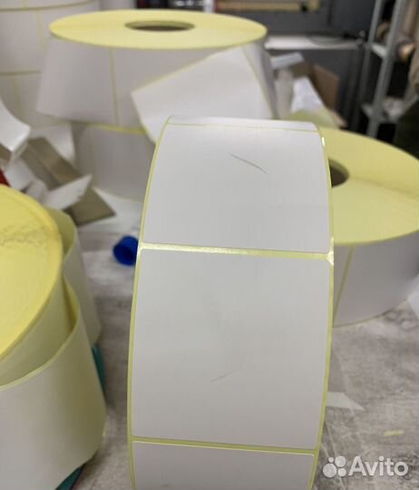 Термоэтикетки эко 58х40