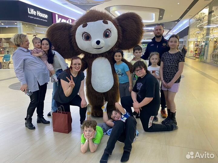 Надувные ростовые куклы Чебурашка 2 m Новая