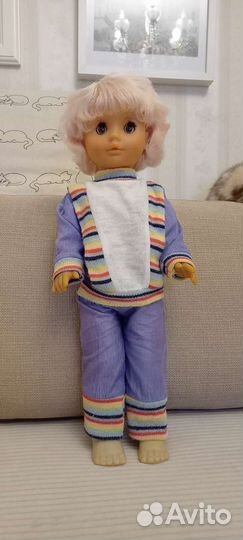 Большая кукла ГДР Spielzeug Rauenstein