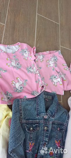 Вещи пакетом на девочку 98