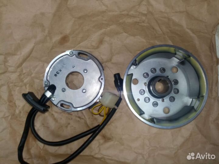 Polaris widetrak lx ротор + генератор