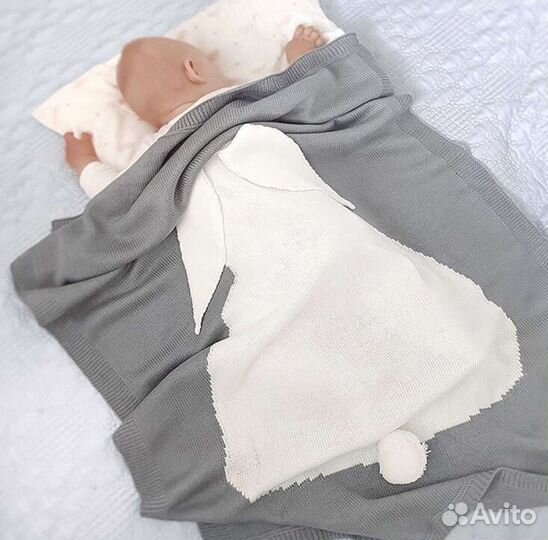 Детский плед-одеяло зайчик /кролик