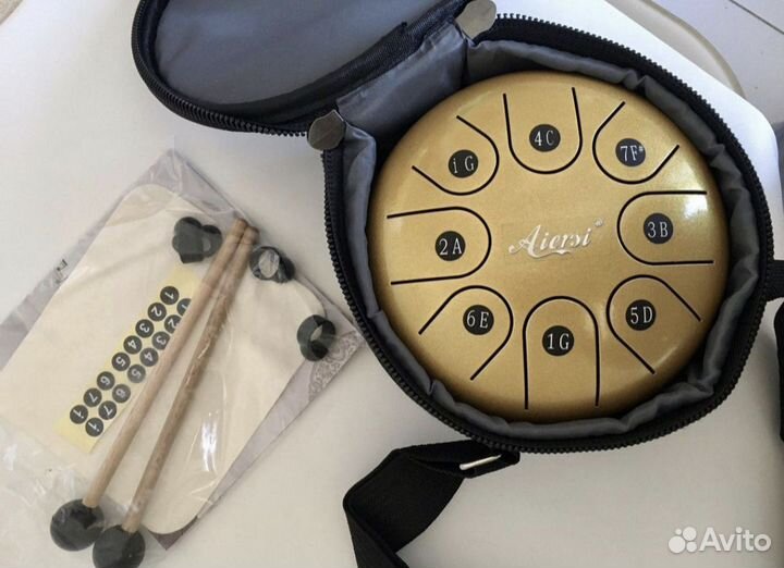 Глюкофон Hapi drum ханг 15см