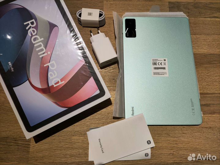 Планшет Xiaomi Redmi Pad (2022) EU,4/128 гб, мятны