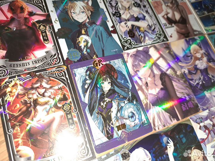 Genshin impact лот карточек
