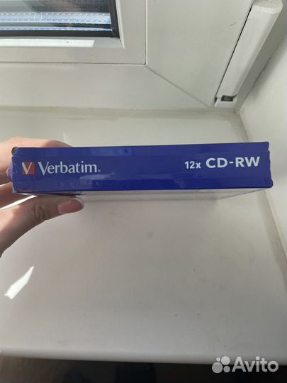 Verbatim Диски CD-RW 8-12x 700Mb