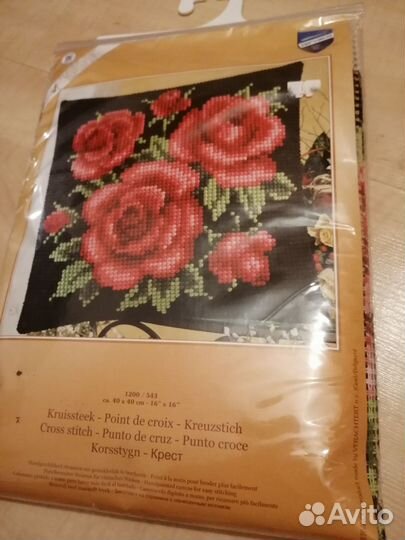 Набор для вышивания подушка Vervaco