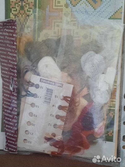 Вышивка крестом остатки наборов Riolis, Panna