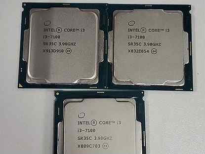 Процессор 1151 Intel Core i3 7100 3.9 ghz