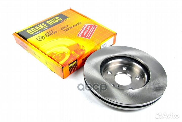 Диск тормозной передний DF4204 (296x28) 5 отв J