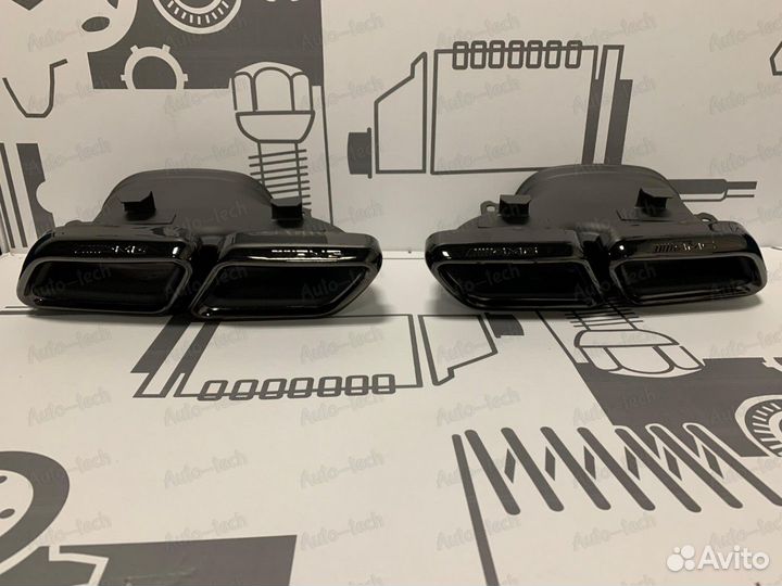 Насадки Mercedes C W205 GLC X253 GLE W166 GLS X166