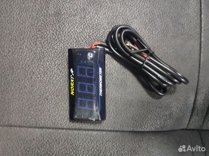 Термометр электронный+патрубок 18мм+датчик t