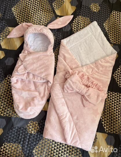 Комплект Конверт на выписку 5 предметов демисезон