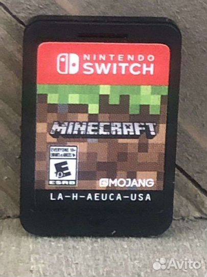 Катридж на Нинтендо свитч Майнкрафт