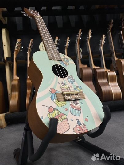 Flight AUC-33 cupcake укулеле концерт новое