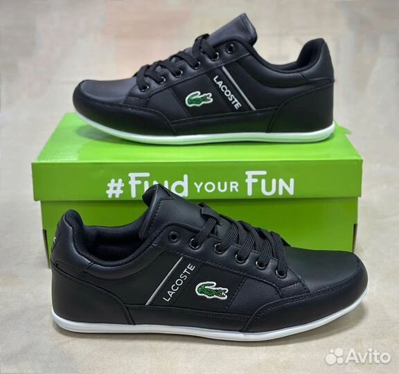 Кроссовки кеды lacoste 40