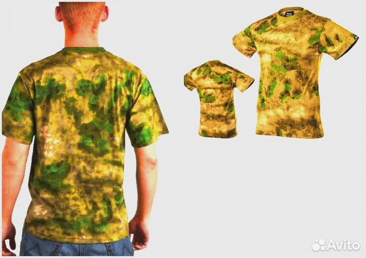 Футболка камуфляж мужская
