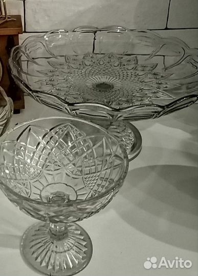 Ваза на ножке Мальцов