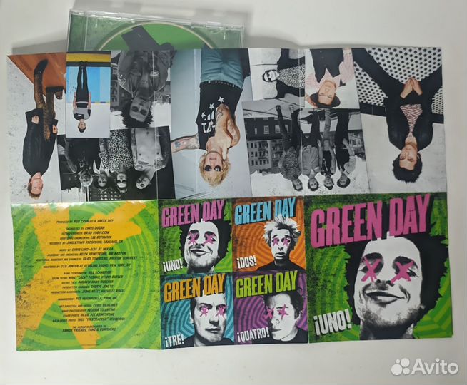 Cd Green Day iUno