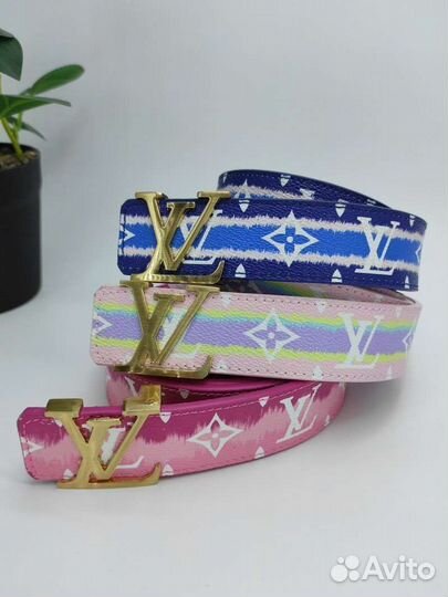 Ремень Louis Vuitton разноцветный