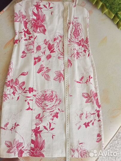 Летний сарафан, лён, 44р-р