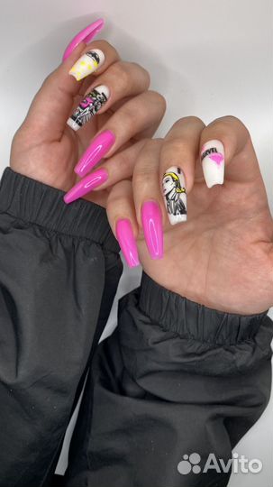 Маникюр педикюр наращивание ногтей