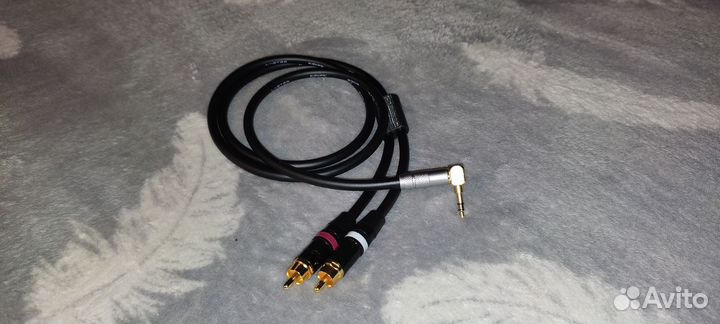 Aux кабель jack3.5 2RCA Изготовление