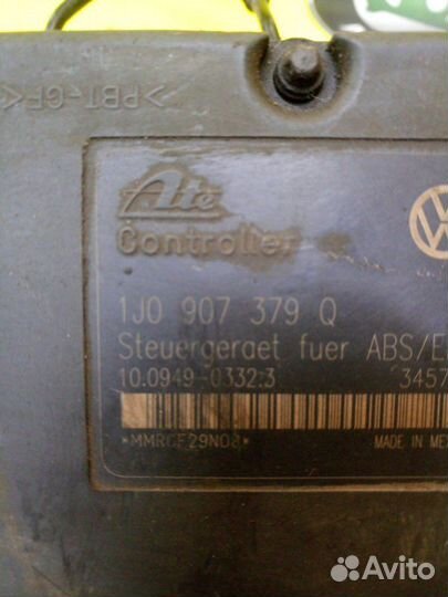 Блок abs передний Skoda Octavia Tour лифтбек 1.8