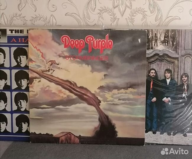 Lp Deep Purple Stormbringer 1974 Purple Germ NM