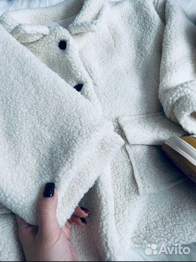 Шубка на девочку тедди