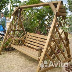 Качели для дачи
