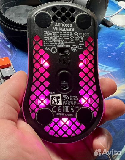 Steelseries aerox 3 wireless беспроводная мышь