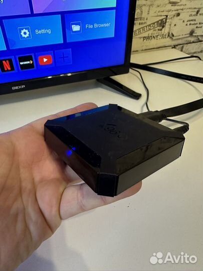 Телевизор Dexp H20D7200 и SMART приставка