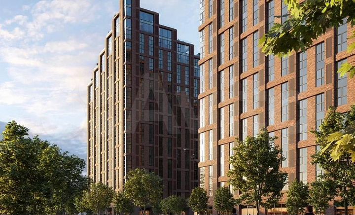 2-к. апартаменты, 59,6 м², 16/19 эт.