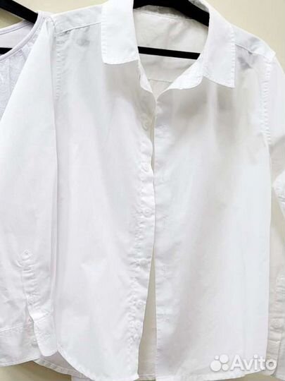 Блузки, рубашки в школу рост 122, 128